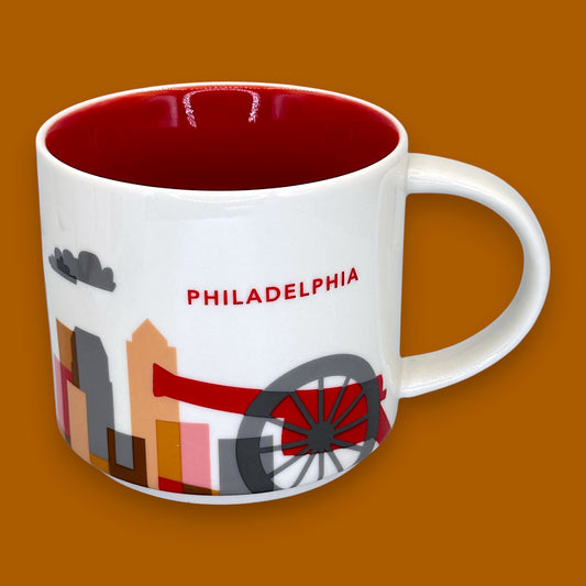 Starbucks Philadelphia "You Are Here Collection" Ceramic Replacement Mug