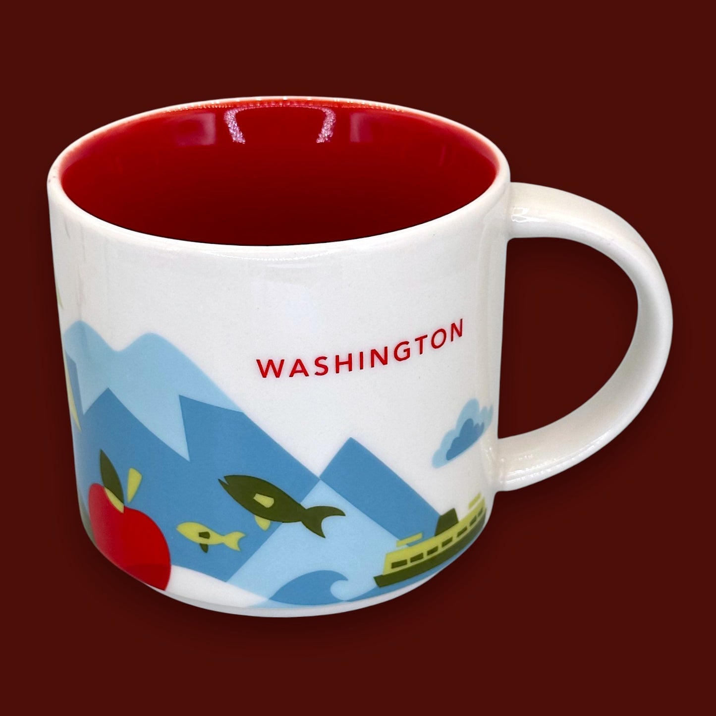Starbucks Washington “You Are Here Collection” Replacement Mug