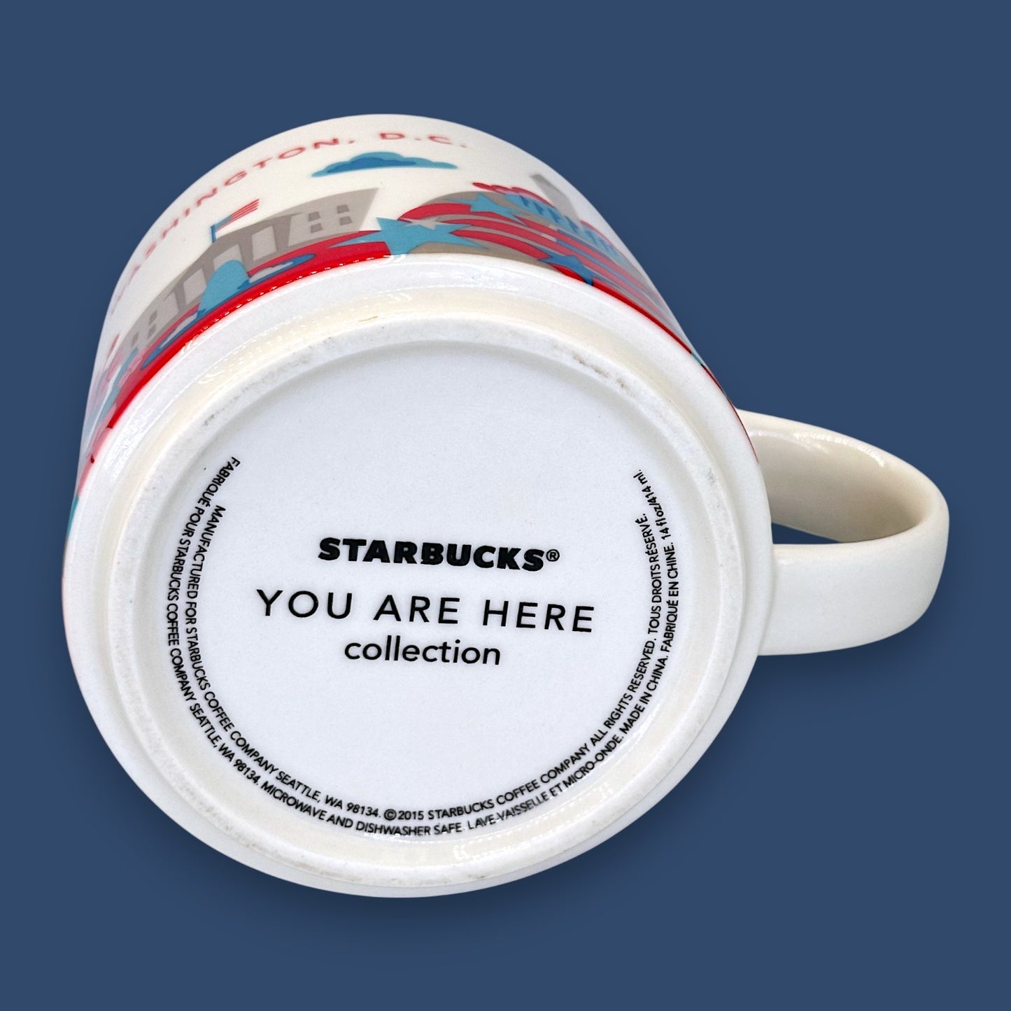 Starbucks Washington D.C. "You Are Here Collection" Replacement Mug