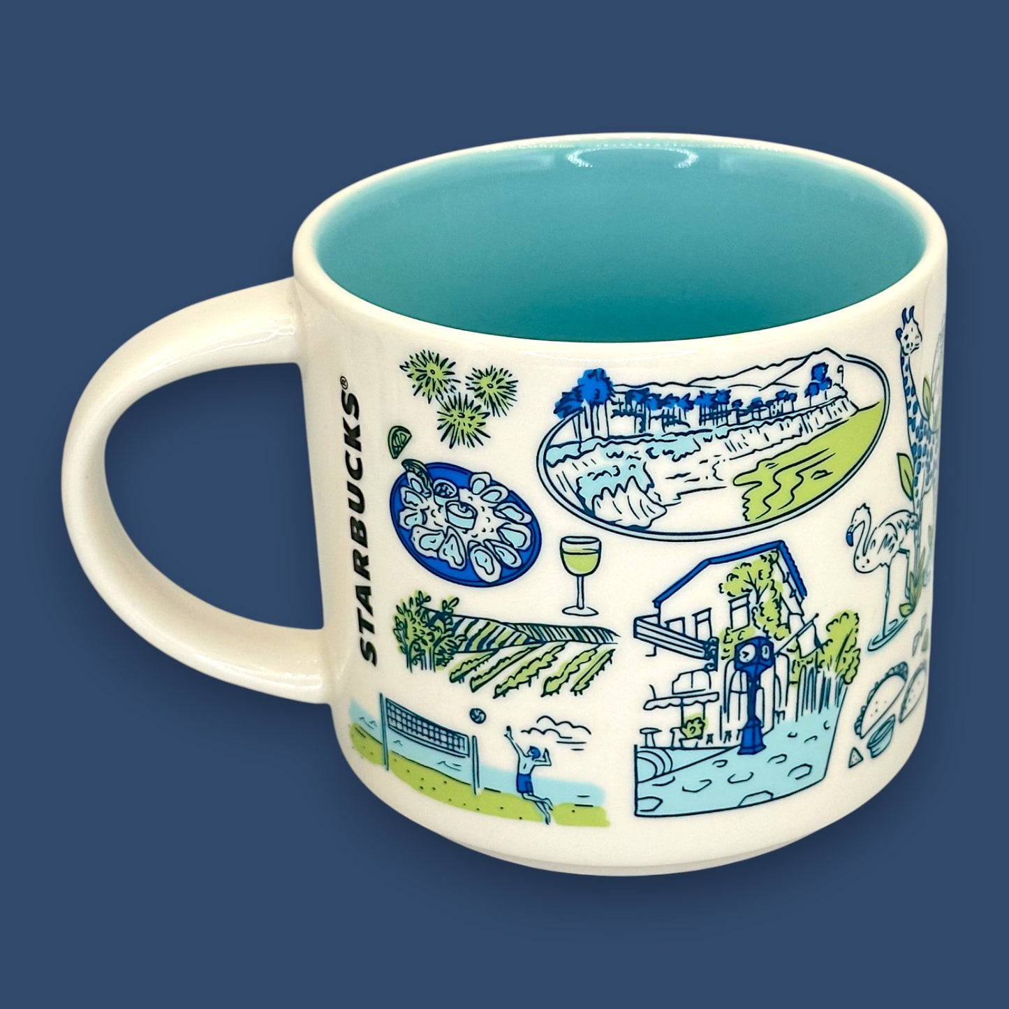 Starbucks Santa Barbara "Been There Series" Replacement Mug