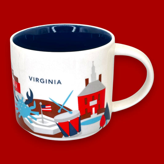 Starbucks Virginia You Are Here Collection Ceramic Souvenir Replacement Mug