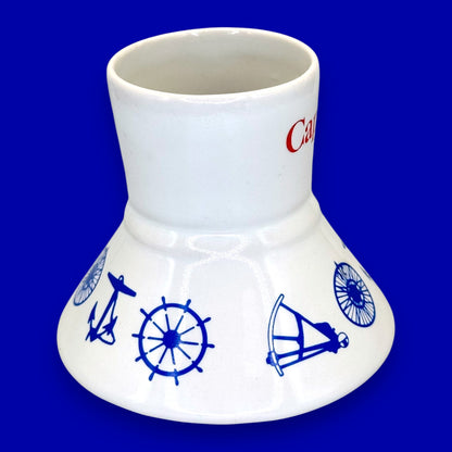 Captain Porcelain No-Spill Nautical Coffee Mug Replacement Mug