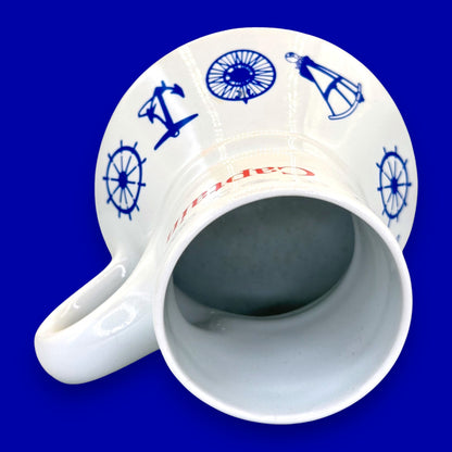 Captain Porcelain No-Spill Nautical Coffee Mug Replacement Mug