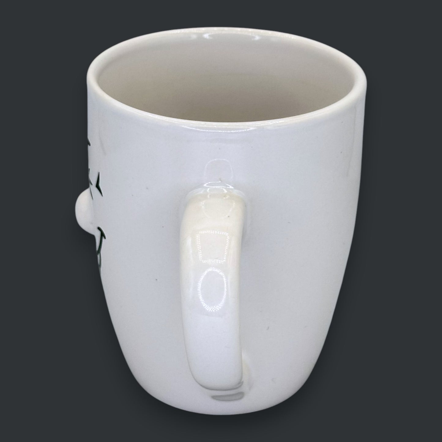 Vintage 3D Nose Winking Smiley Face Replacement Mug, Retro Kitsch 😂