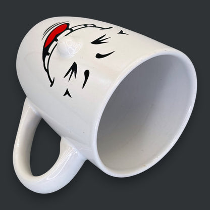 Vintage 3D Nose Winking Smiley Face Replacement Mug, Retro Kitsch 😂