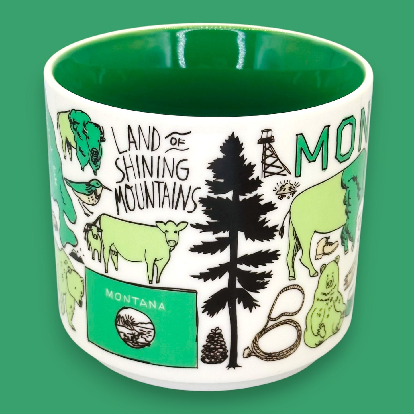 Starbucks Montana Been There Series Mug - Across the Globe Collection Ceramic Mug,