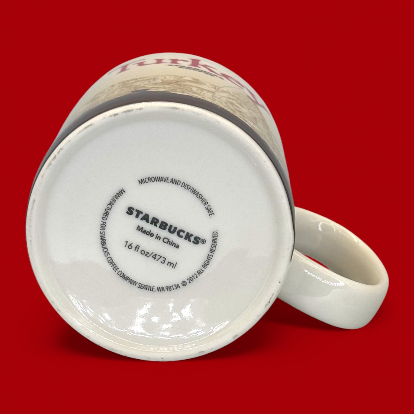 Starbucks Turkey Global Icon Series Replacement Mug