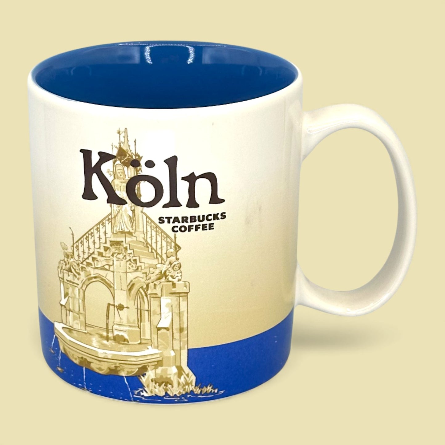 Vintage Starbucks Koln Germany Global Icon Series Replacement Mug