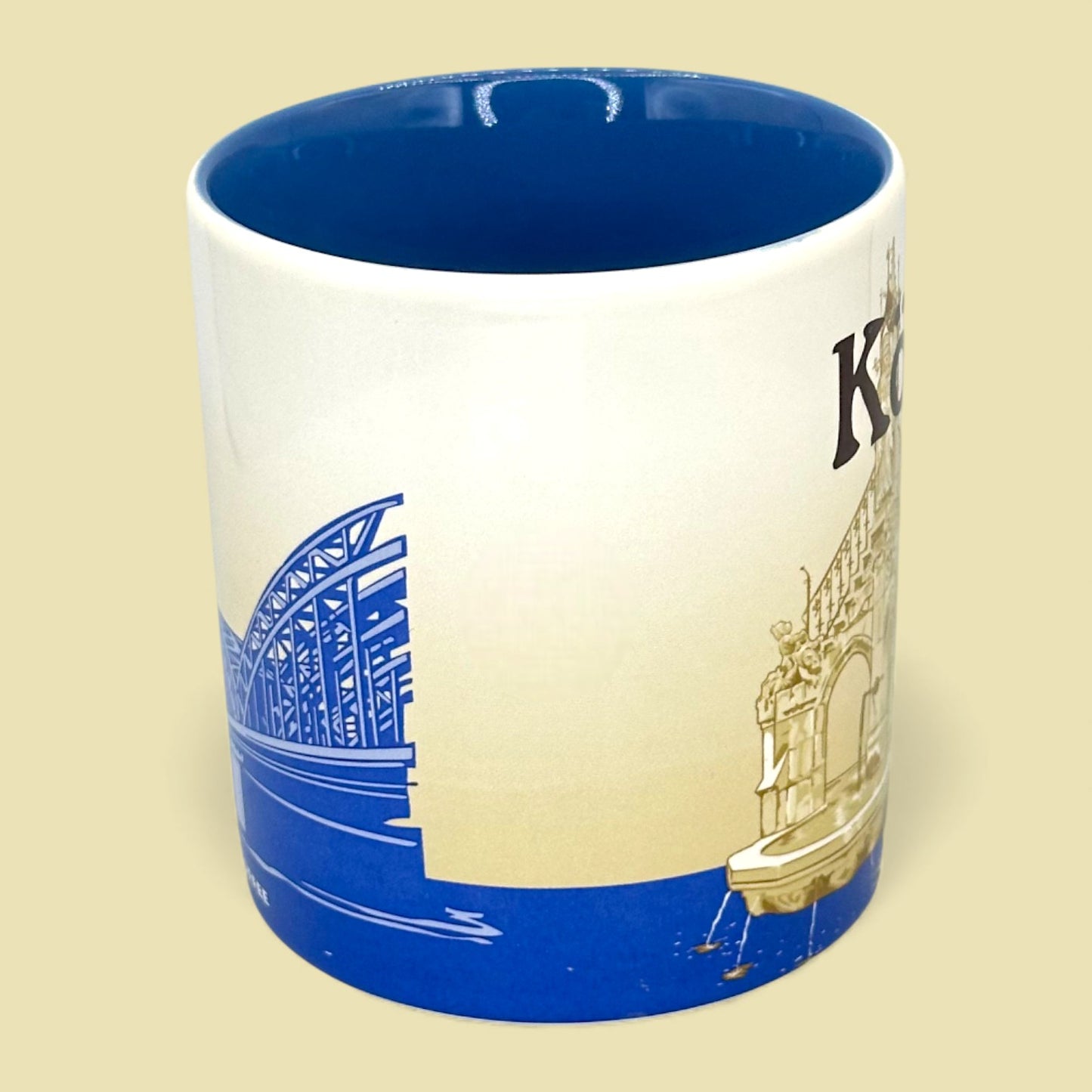 Vintage Starbucks Koln Germany Global Icon Series Replacement Mug