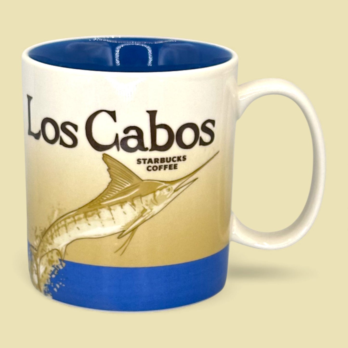 Vintage Starbucks Los Cabos Mexico Global Icon Series Replacement Mug