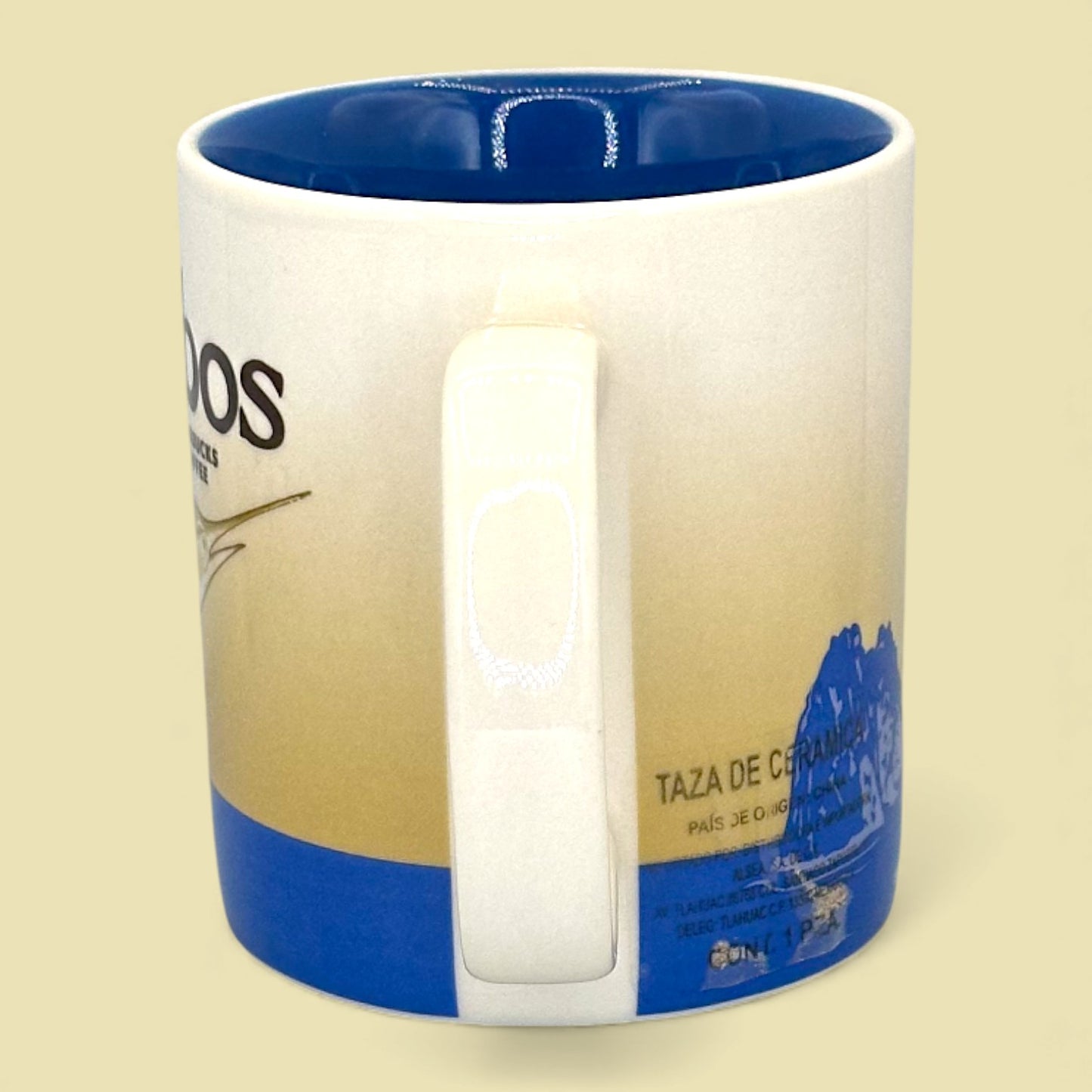 Vintage Starbucks Los Cabos Mexico Global Icon Series Replacement Mug