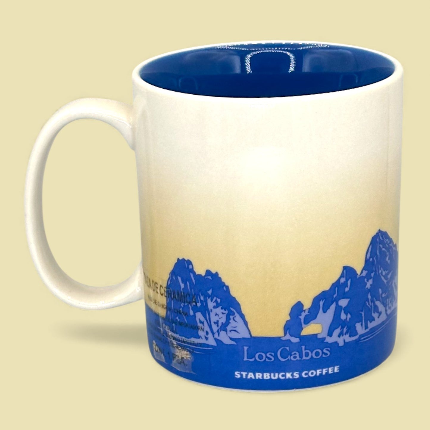 Vintage Starbucks Los Cabos Mexico Global Icon Series Replacement Mug