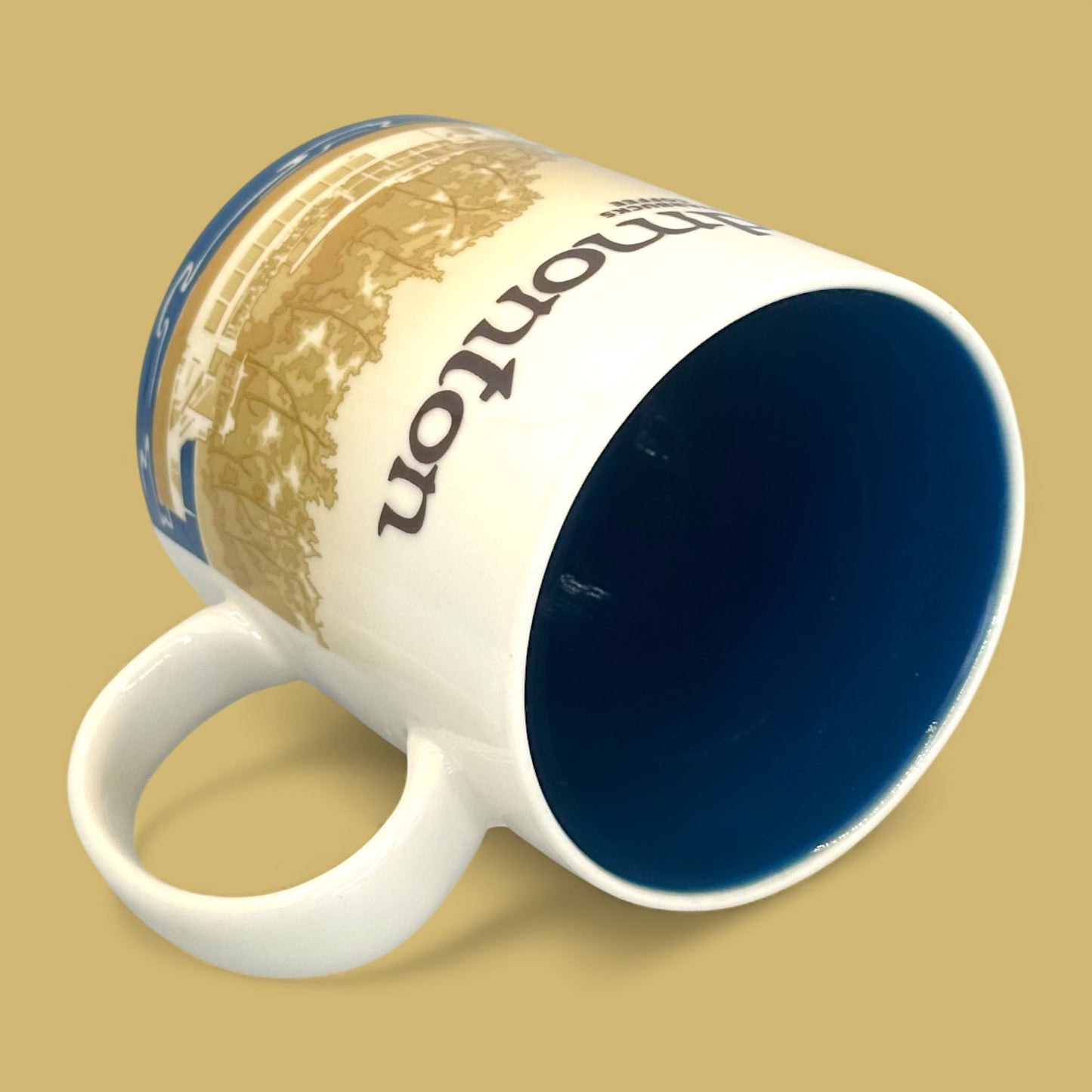 Vintage Starbucks Edmonton Alberta Global Icon Series Replacement Mug