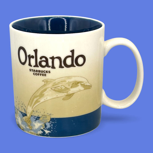 Vintage Starbucks Orlando Florida Global Icon Series Replacement Mug
