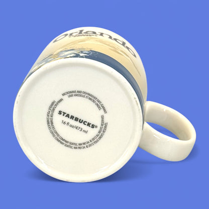 Vintage Starbucks Orlando Florida Global Icon Series Replacement Mug