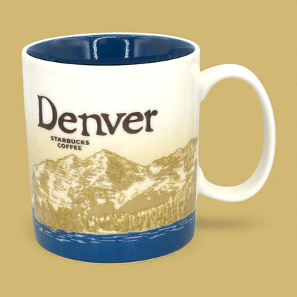 Vintage Starbucks Denver Colorado Global Icon Series Replacement Mug