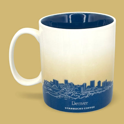 Vintage Starbucks Denver Colorado Global Icon Series Replacement Mug