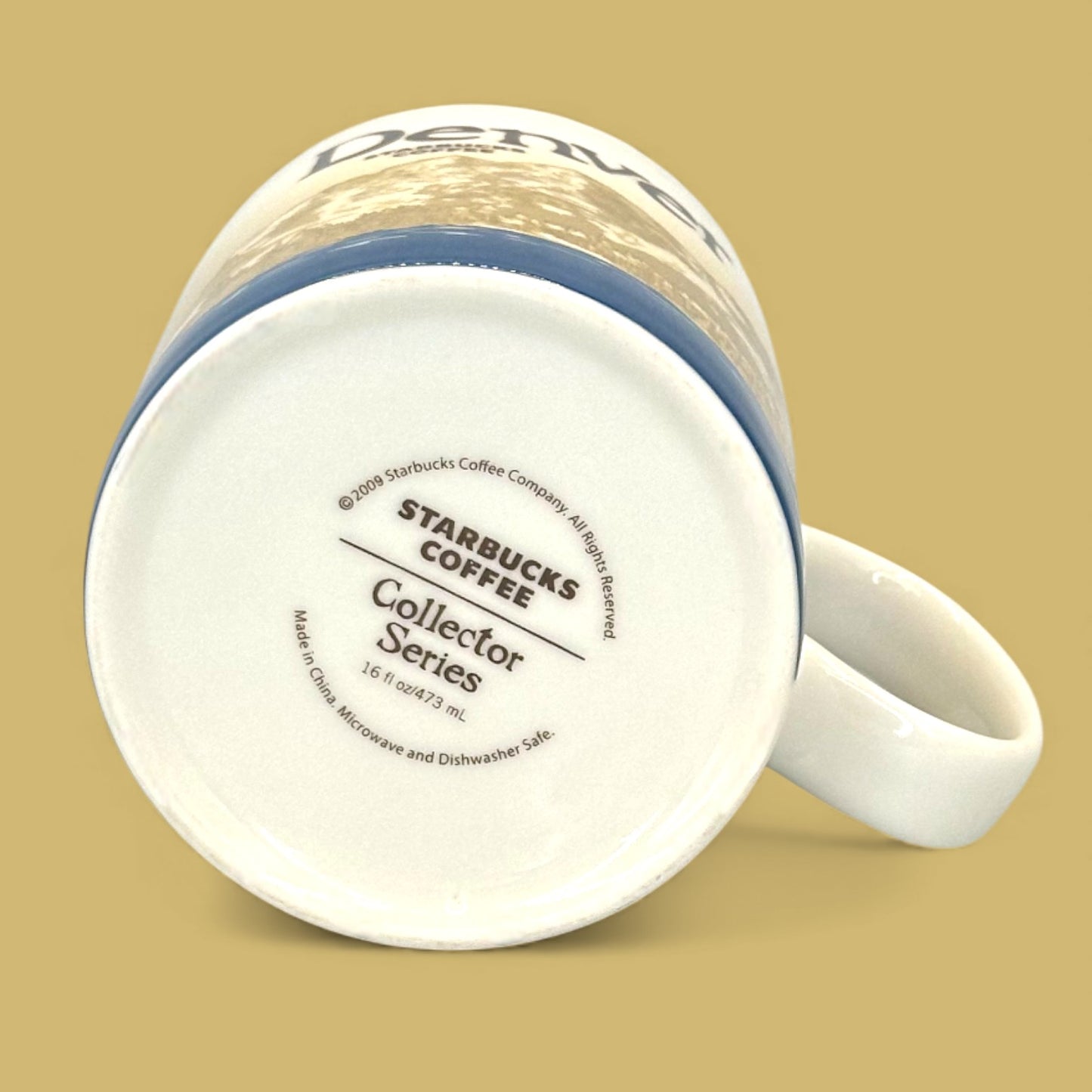 Vintage Starbucks Denver Colorado Global Icon Series Replacement Mug