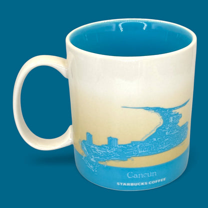 Starbucks Cancun Mexico Global Icon Series Replacement Mug - Vintage