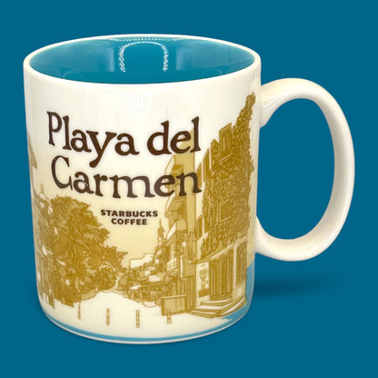 Starbucks Playa Del Carmen Global Icon Series Replacement Mug - Vintage