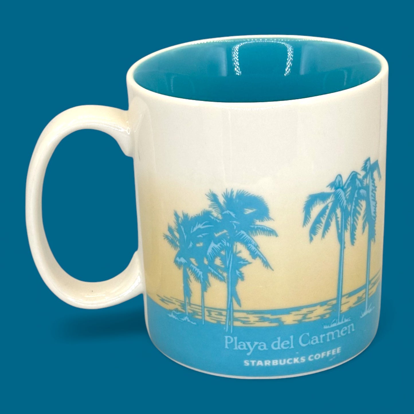 Starbucks Playa Del Carmen Global Icon Series Replacement Mug - Vintage