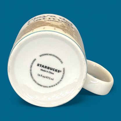 Starbucks Playa Del Carmen Global Icon Series Replacement Mug - Vintage