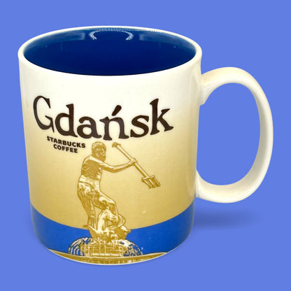 Vintage Starbucks Gdansk Global Icon Series Replacement Mug