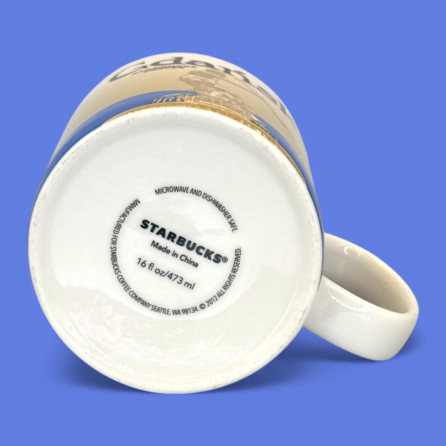 Vintage Starbucks Gdansk Global Icon Series Replacement Mug