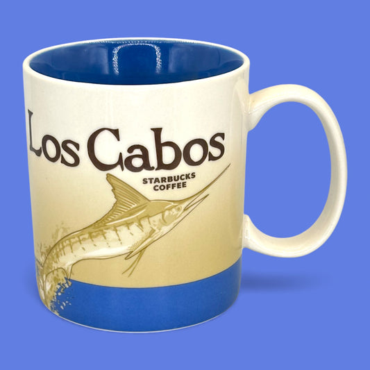 Vintage Starbucks Los Cabos Mexico Global Icon Series Replacement Mug