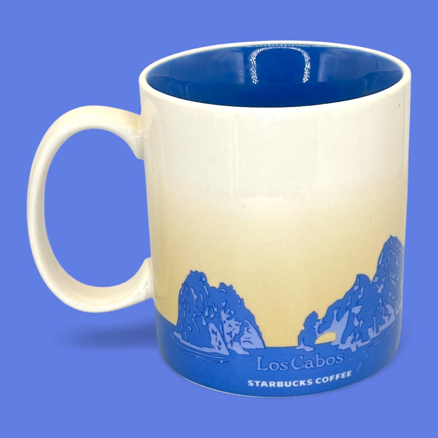 Vintage Starbucks Los Cabos Mexico Global Icon Series Replacement Mug