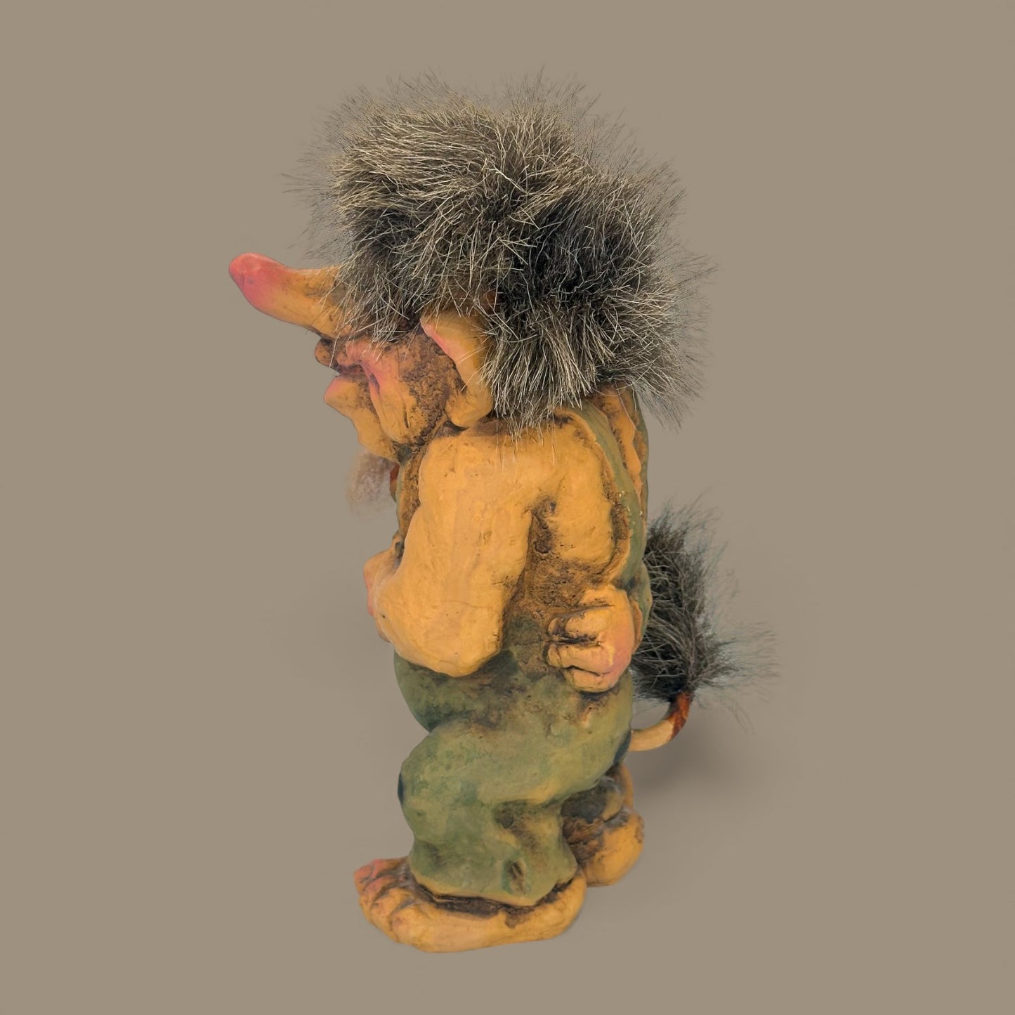Vintage Hugging Troll Couple Figurine - Nyform Collectible 🍄