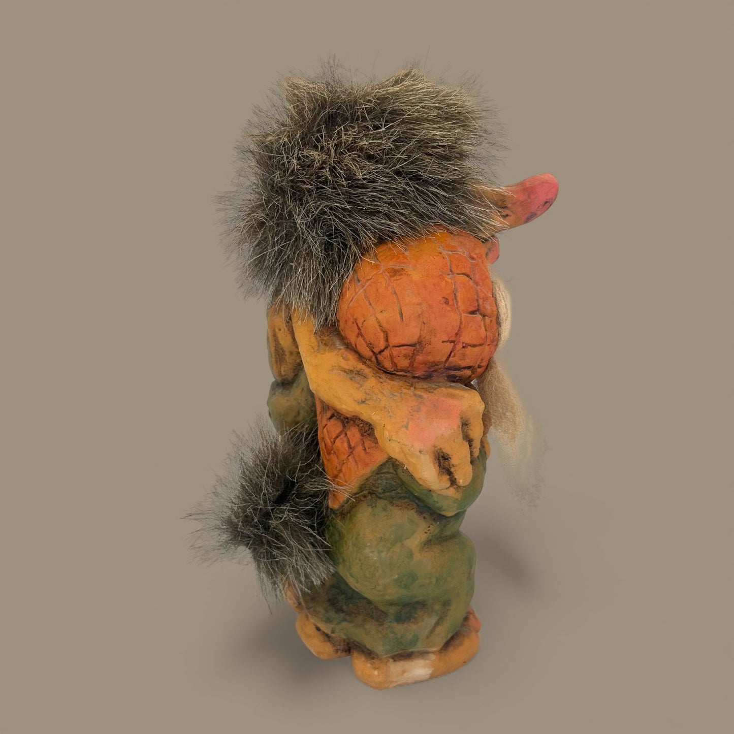 Vintage Hugging Troll Couple Figurine - Nyform Collectible 🍄