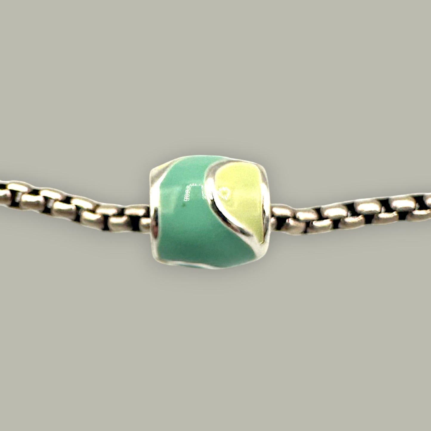 Vintage Sterling Silver 925 Chamilia Charm Bracelet 7.5 Inch