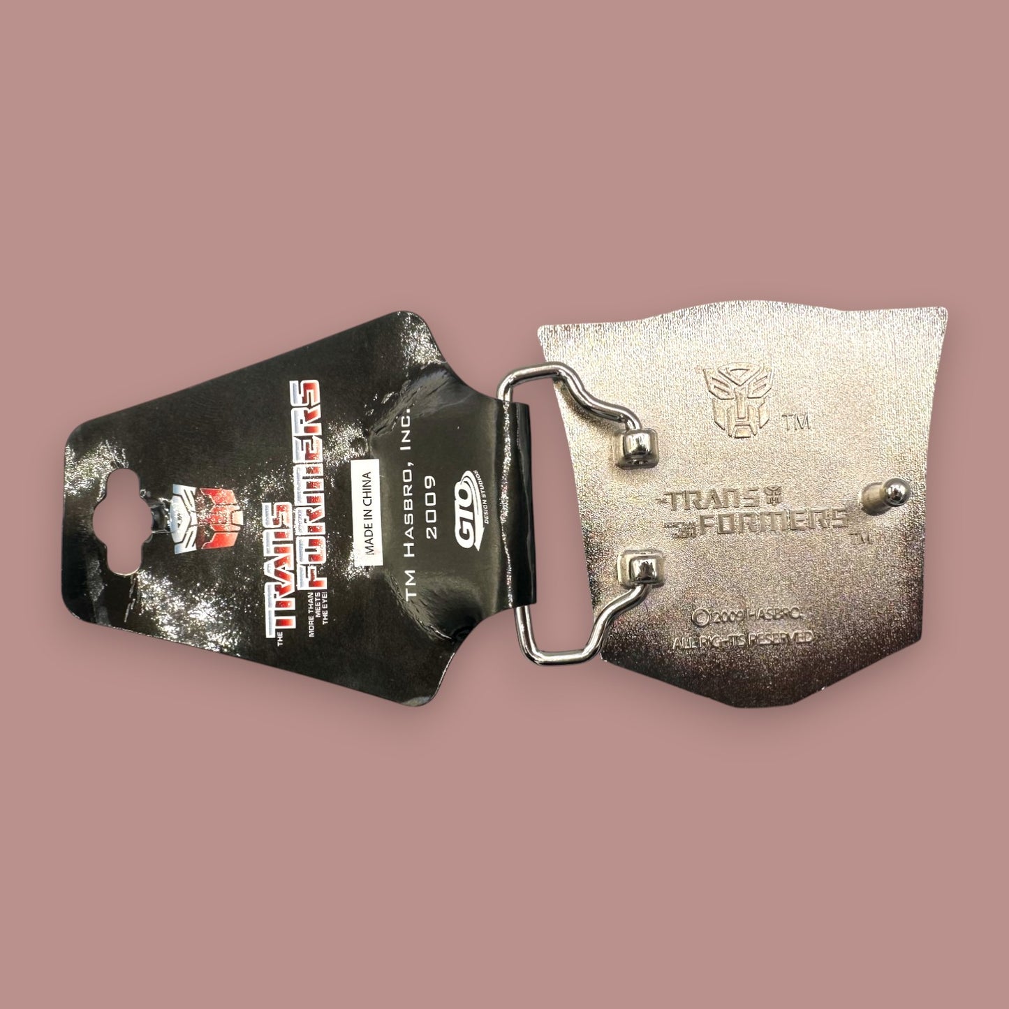 Vintage Transformers Optimus Prime 3D Belt Buckle by Hasbro