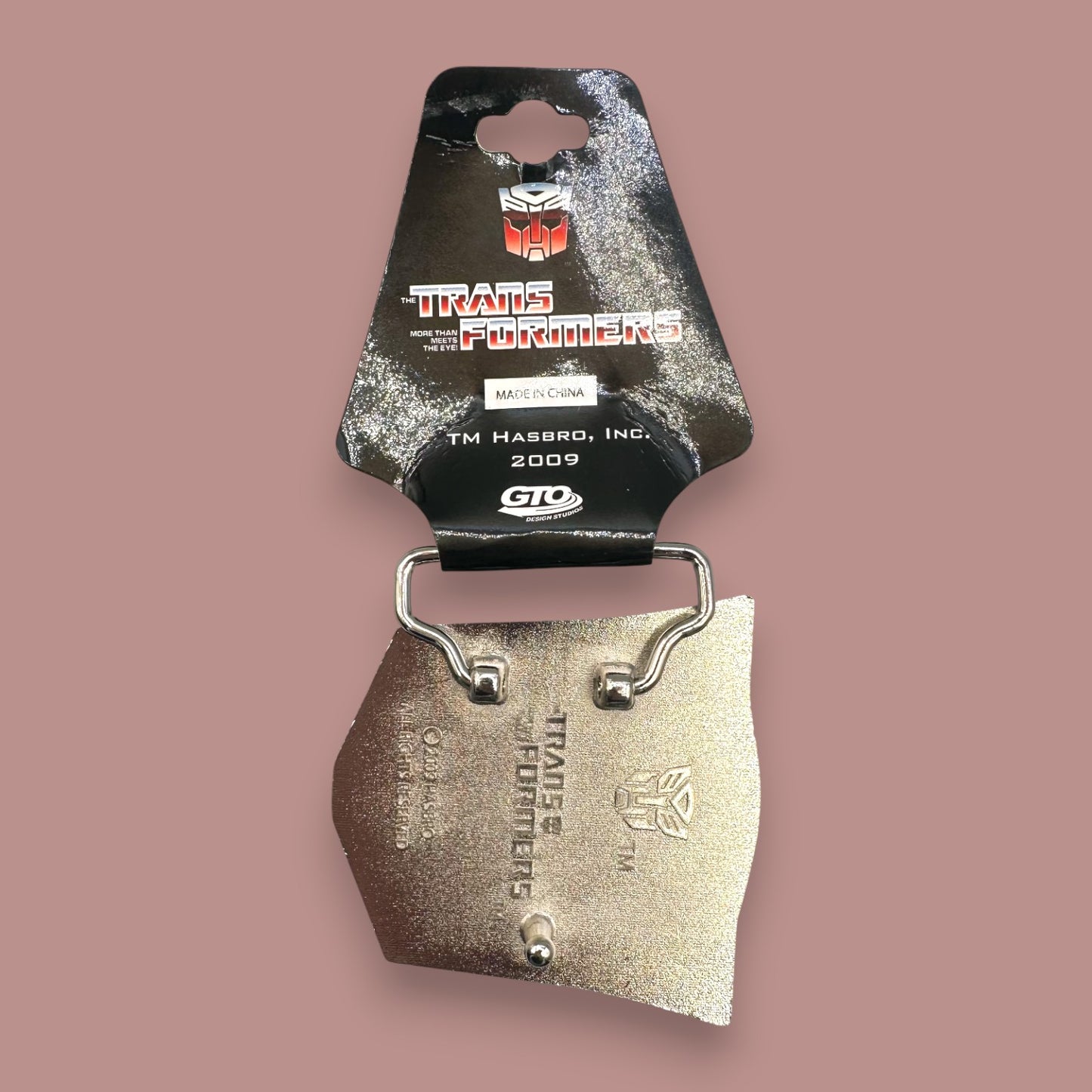 Vintage Transformers Optimus Prime 3D Belt Buckle by Hasbro