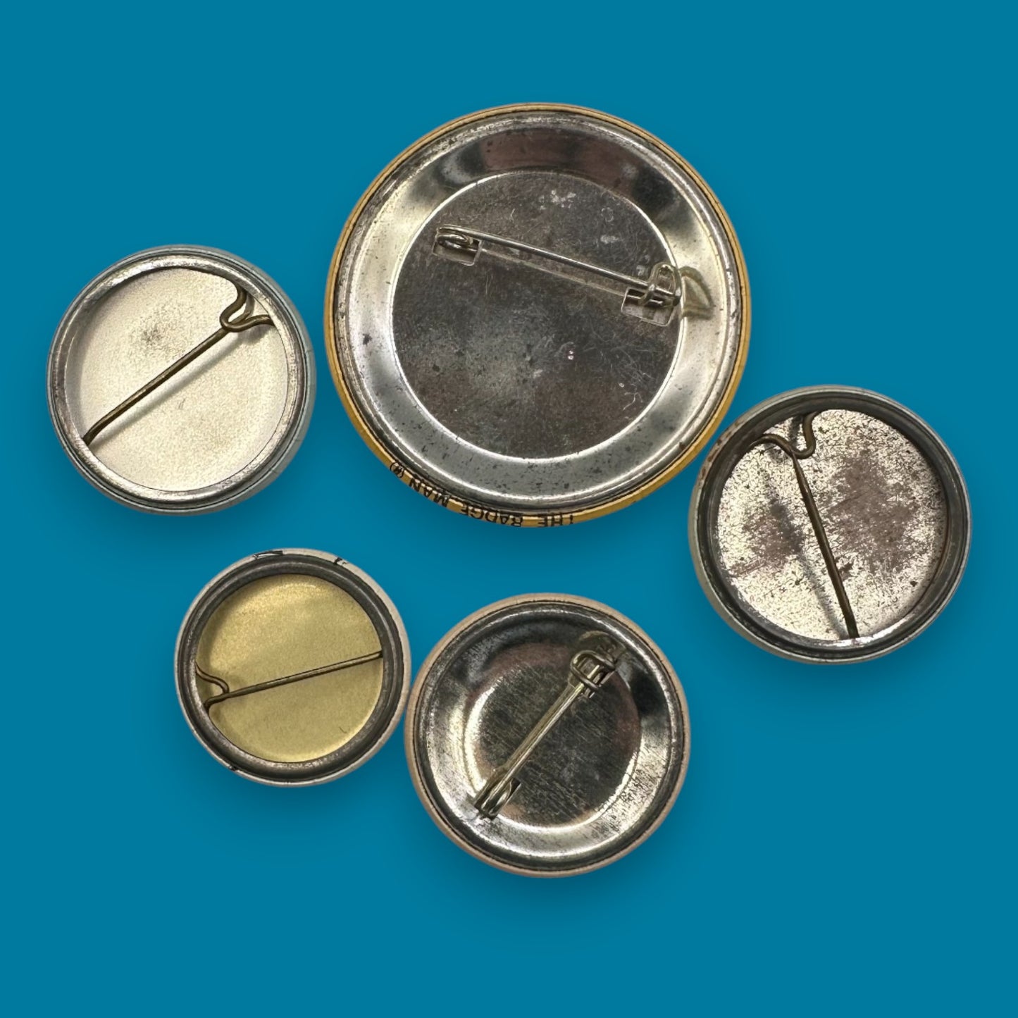 Vintage Rock & Roll Pinback Collection Rush Bryan Adams Roy Orbison Bob Seger