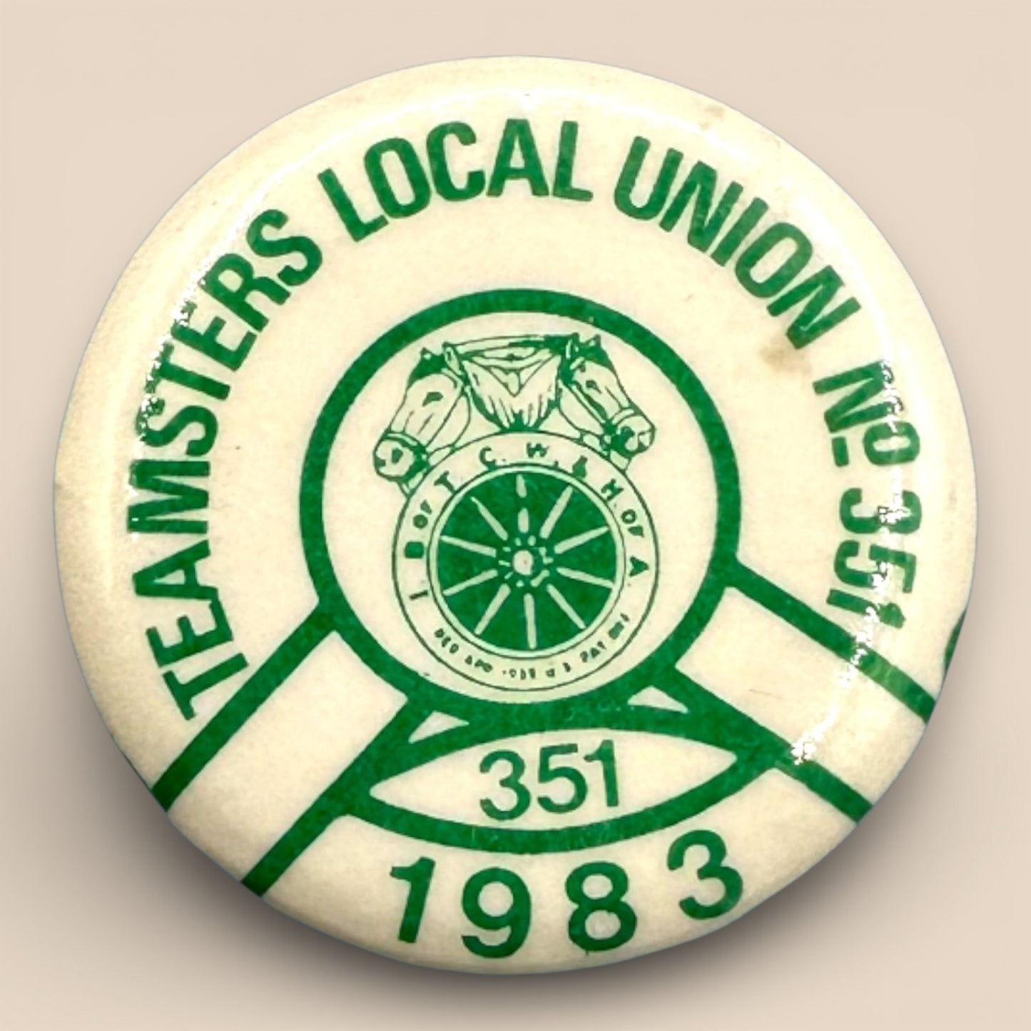 Vintage Labour Union Pinback Buttons Collection