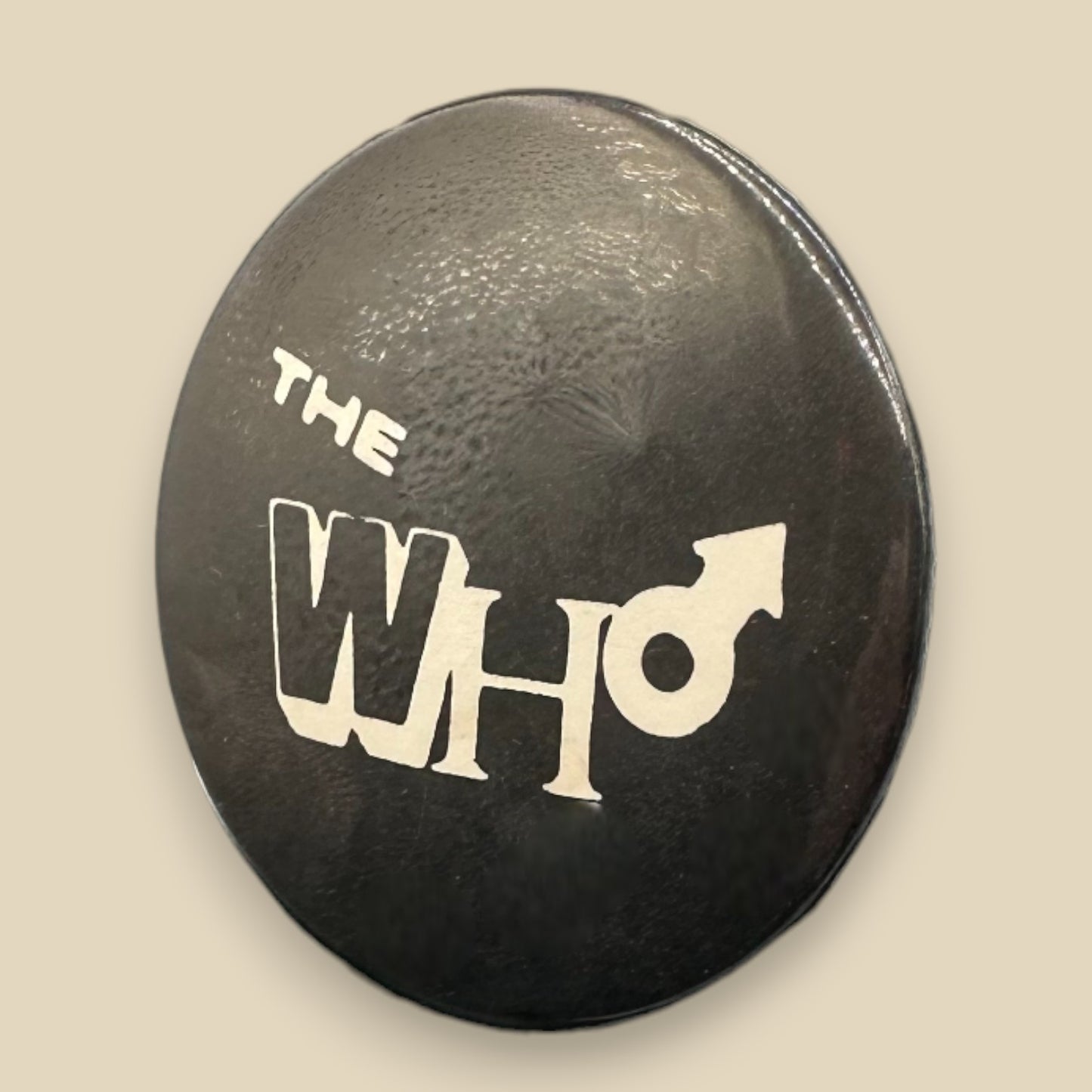 Vintage The Who Rock Band Pin – Classic Pinback Badge