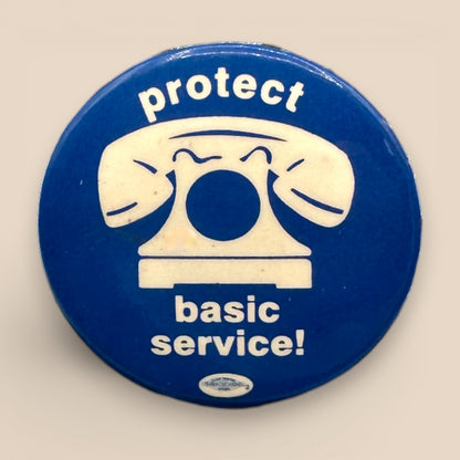 Vintage Canadian Labour Union Protest Pinback Collection