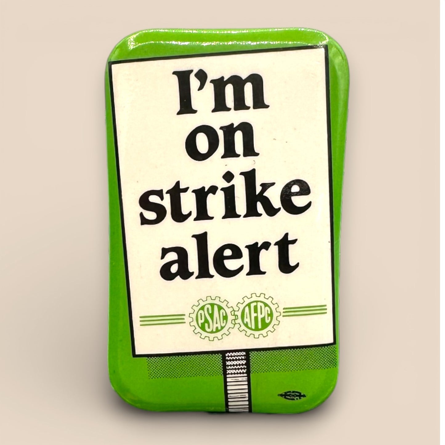 Vintage Canadian Labour Union Protest Pinback Collection