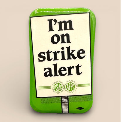 Vintage Canadian Labour Union Protest Pinback Collection