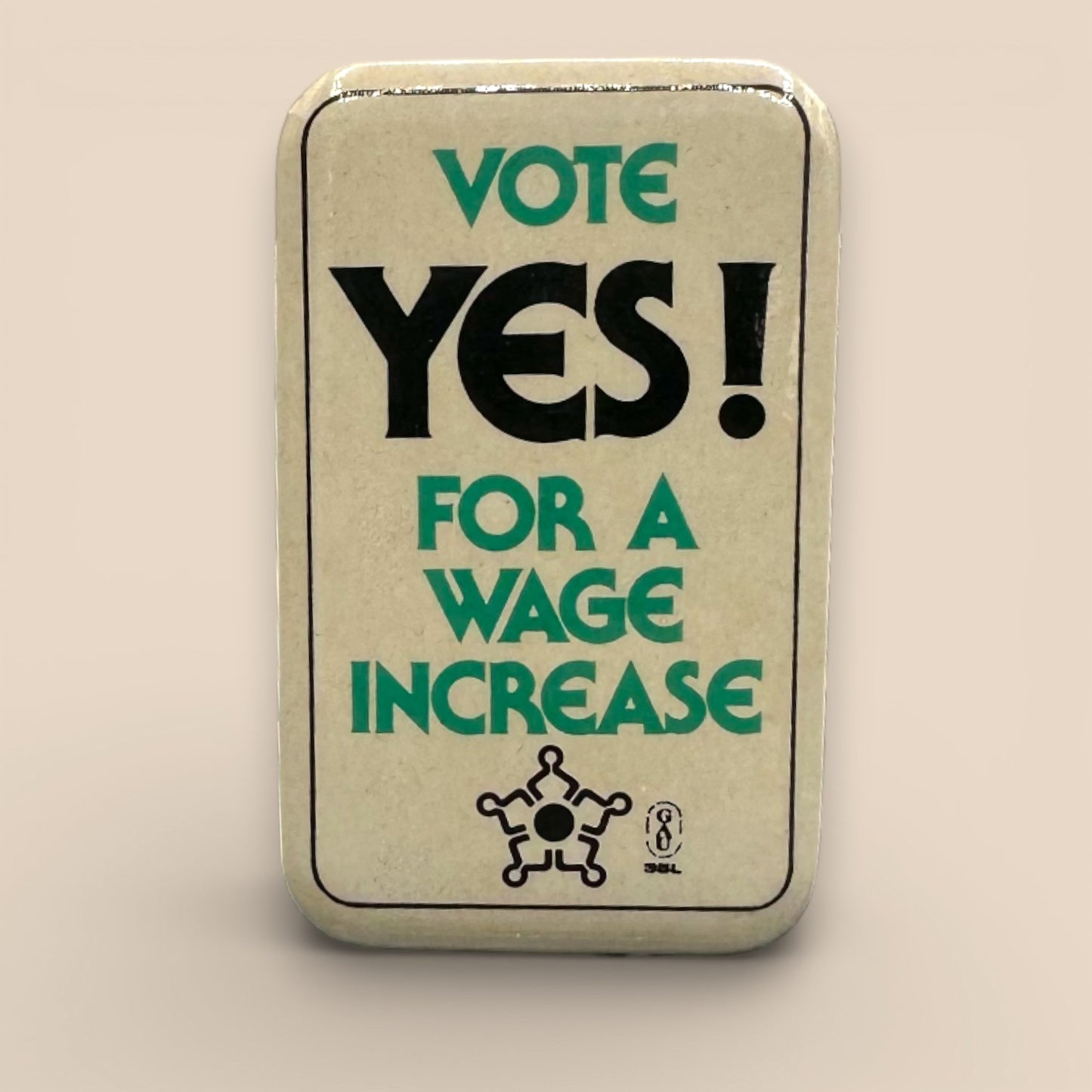 Vintage Canadian Labour Union Protest Pinback Collection