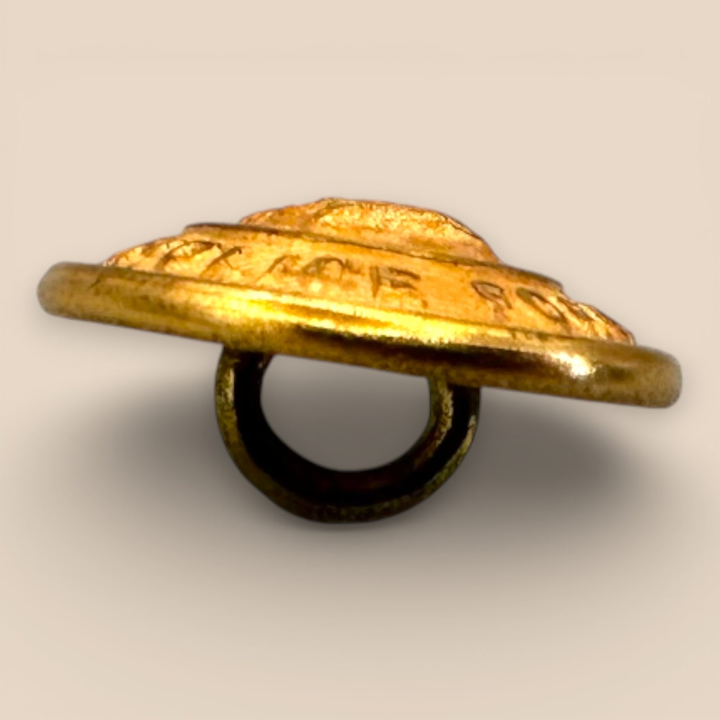 Vintage Vancouver Police Force Uniform Buttons – Queen’s Crown Set of 5 (18mm)