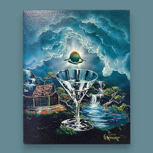 Zen Martini II by Michael Godard Signed and Numbered Limited Edition Giclee 85/250