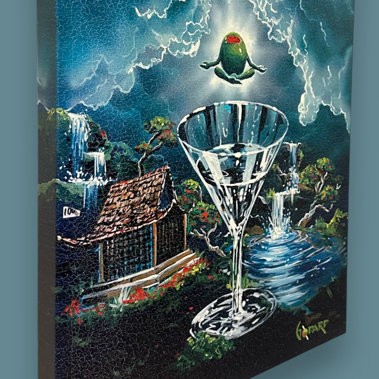 Zen Martini II by Michael Godard Signed and Numbered Limited Edition Giclee 85/250