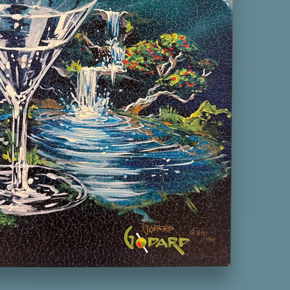 Zen Martini II by Michael Godard Signed and Numbered Limited Edition Giclee 85/250
