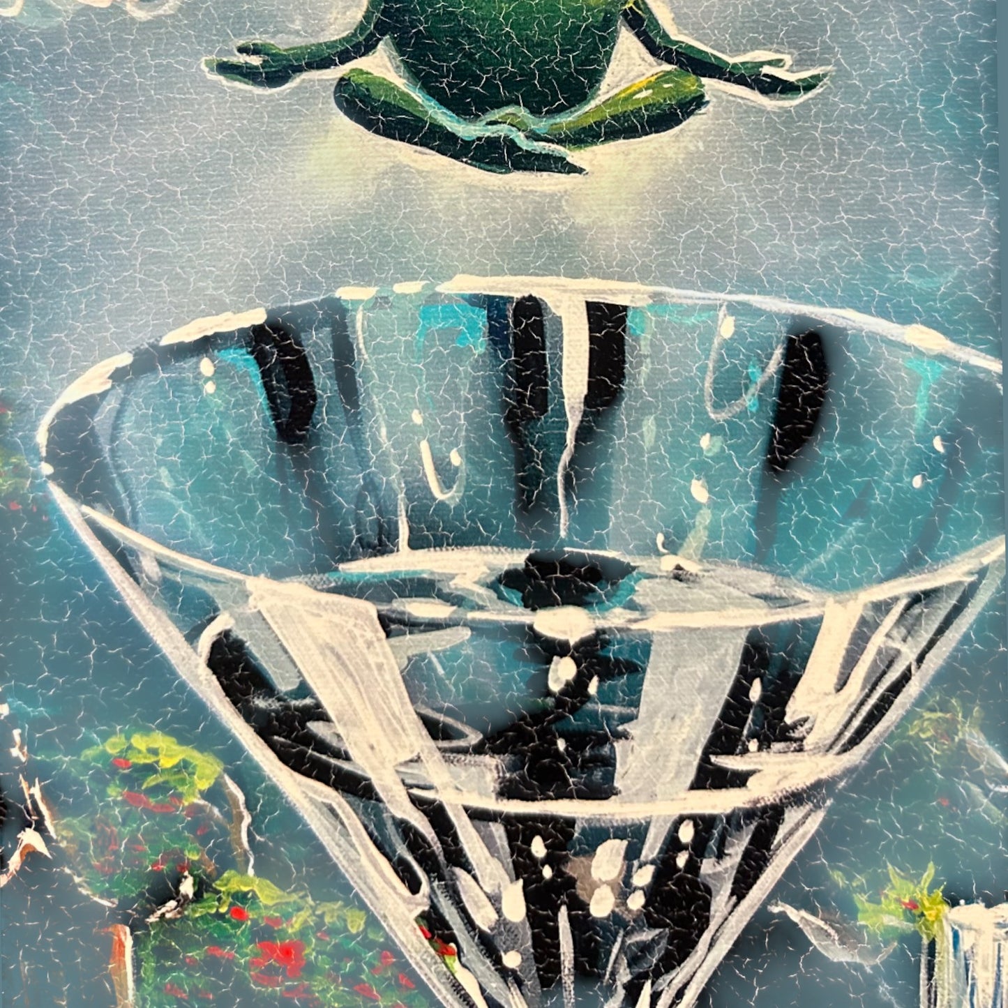 Zen Martini II by Michael Godard Signed and Numbered Limited Edition Giclee 85/250