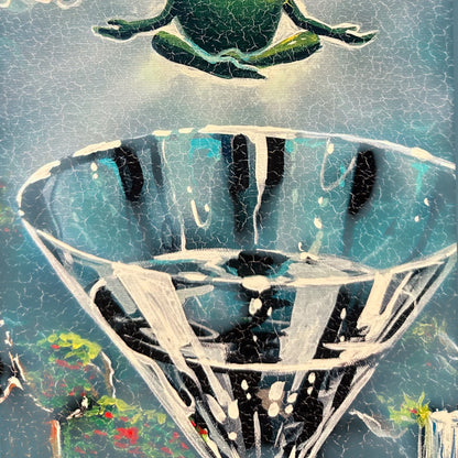 Zen Martini II by Michael Godard Signed and Numbered Limited Edition Giclee 85/250