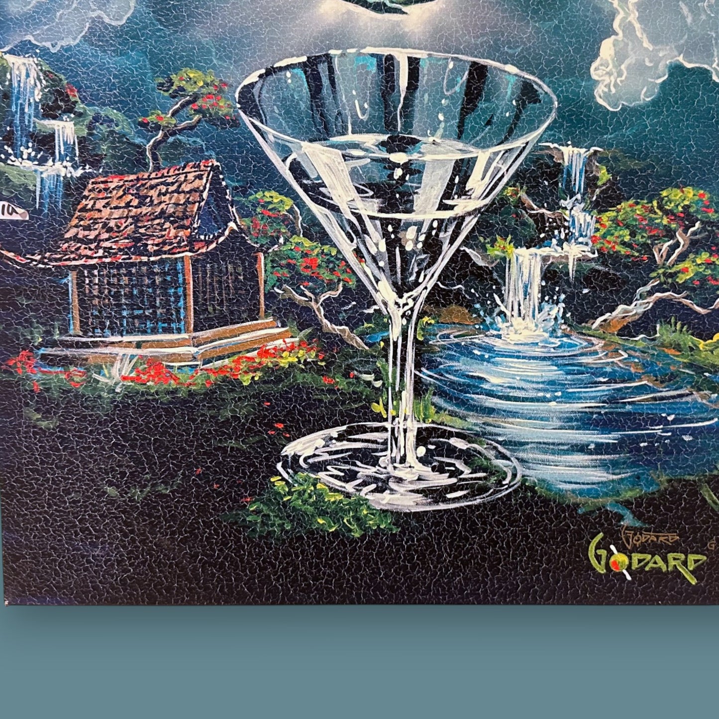 Zen Martini II by Michael Godard Signed and Numbered Limited Edition Giclee 85/250