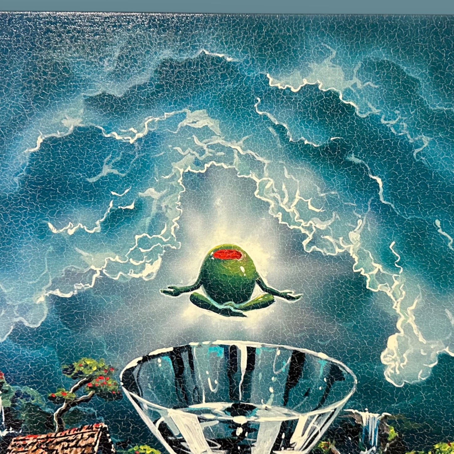 Zen Martini II by Michael Godard Signed and Numbered Limited Edition Giclee 85/250